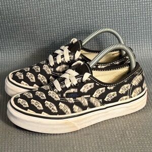 Vans Off The Wall Blur Boards Low Top‎ Grunge Skater Shoes Kids’ Size 1.5 Y